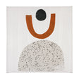 Tota I by Victoria Borges a Hand Embellished Textured Canvas by Mercana at Eve Furniture