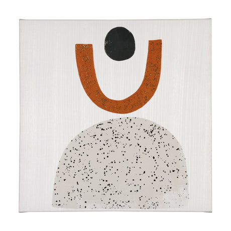 Tota I by Victoria Borges a Hand Embellished Textured Canvas by Mercana at Eve Furniture