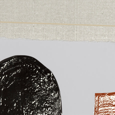 Tota I by Victoria Borges a Hand Embellished Textured Framed Art Print Matted under Glass by Mercana at Eve Furniture
