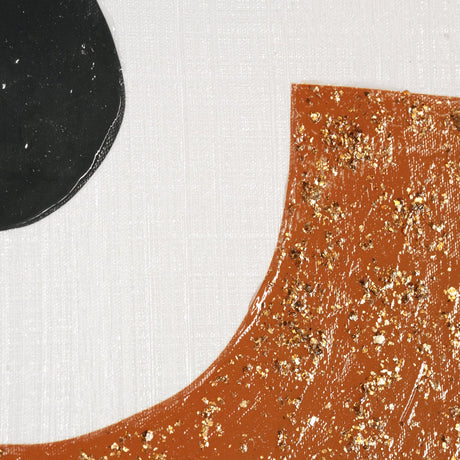 Tota II by Victoria Borges a Hand Embellished Textured Canvas by Mercana at Eve Furniture