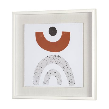 Tota II by Victoria Borges a Hand Embellished Textured Framed Art Print Matted under Glass by Mercana at Eve Furniture