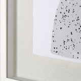 Tota II by Victoria Borges a Hand Embellished Textured Framed Art Print Matted under Glass by Mercana at Eve Furniture