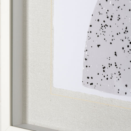 Tota II by Victoria Borges a Hand Embellished Textured Framed Art Print Matted under Glass by Mercana at Eve Furniture