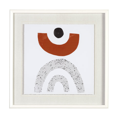 Tota II by Victoria Borges a Hand Embellished Textured Framed Art Print Matted under Glass by Mercana at Eve Furniture