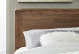Totes English Walnut California King Platform Bed by Modus Furniture at Eve Furniture