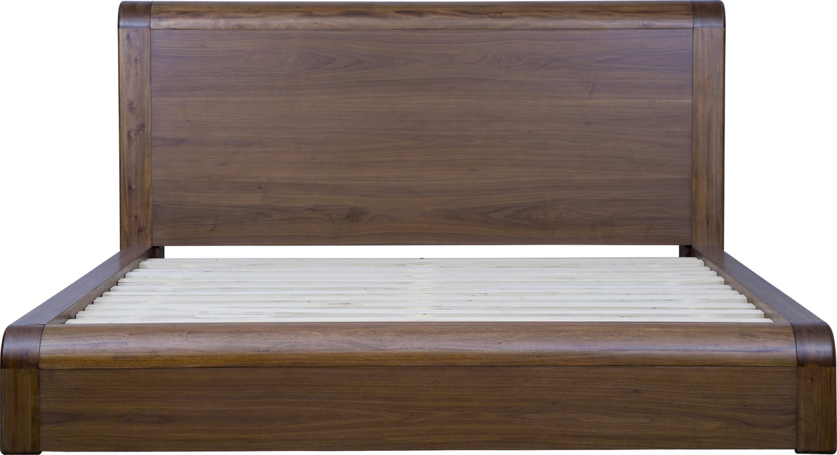 Totes English Walnut California King Platform Bed by Modus Furniture at Eve Furniture