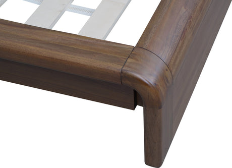 Totes English Walnut California King Platform Bed by Modus Furniture at Eve Furniture