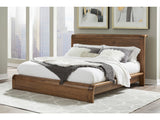 Totes English Walnut Full Platform Bed by Modus Furniture at Eve Furniture