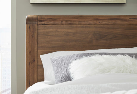 Totes English Walnut King Platform Bed by Modus Furniture at Eve Furniture