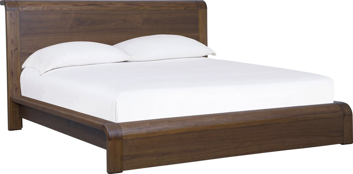 Totes English Walnut Queen Platform Bed by Modus Furniture at Eve Furniture