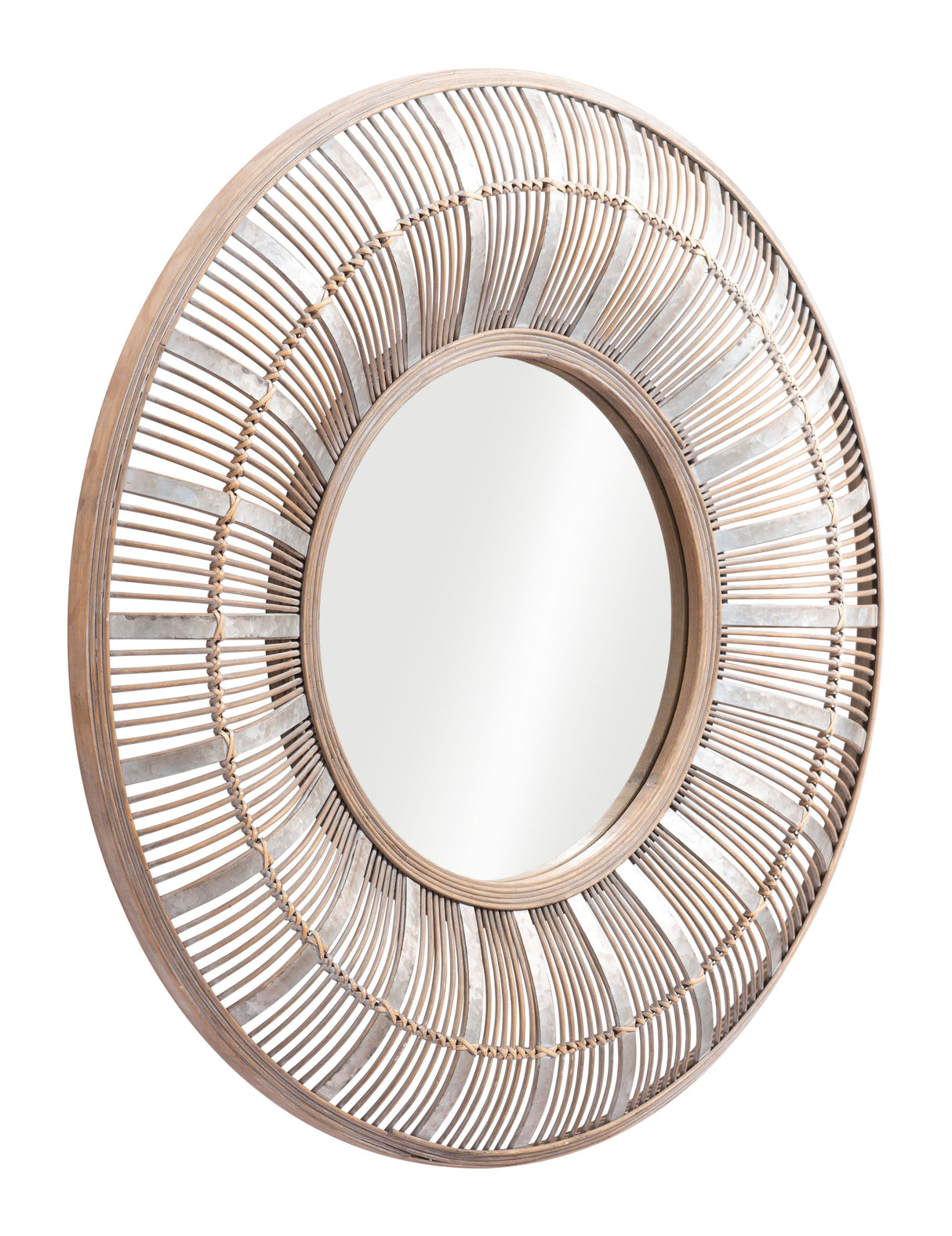 Toto Antique Brown Mirror by Zuomod at Eve Furniture