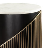Tova Multicolor Side Table by Zuomod at Eve Furniture
