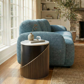 Tova Multicolor Side Table by Zuomod at Eve Furniture