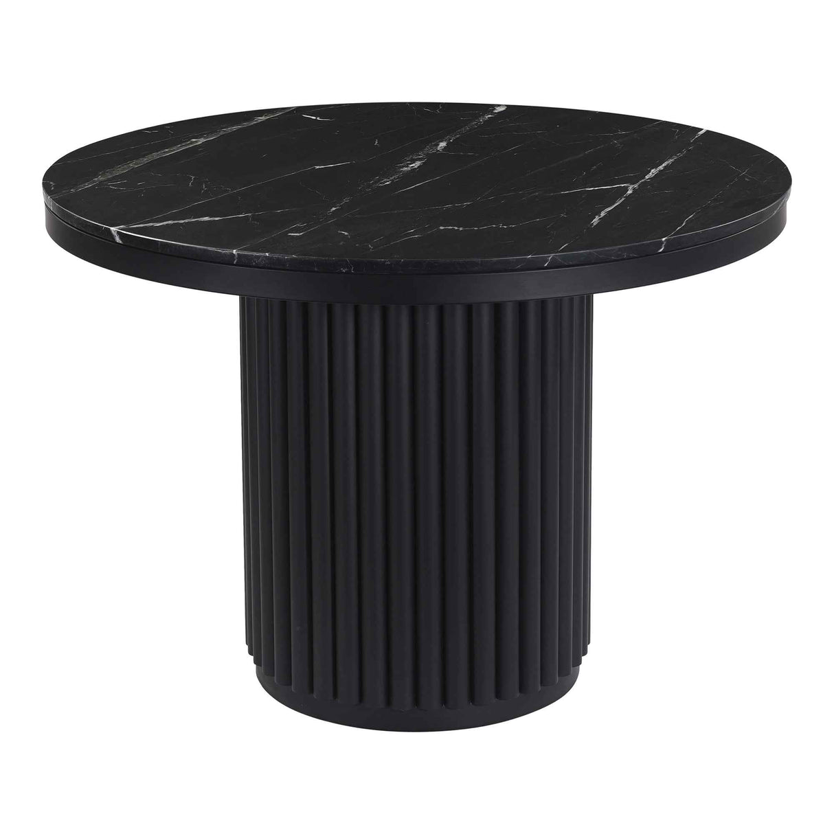 Tower Black Marble Dining Table