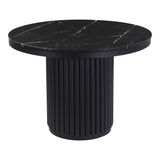 Tower Black Marble Dining Table