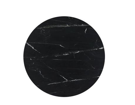 Tower Dining Table - Black Marble by Moe's Home at Eve Furniture