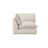 Townes Flecked Ecru Corner Chair by MOES at Eve Furniture