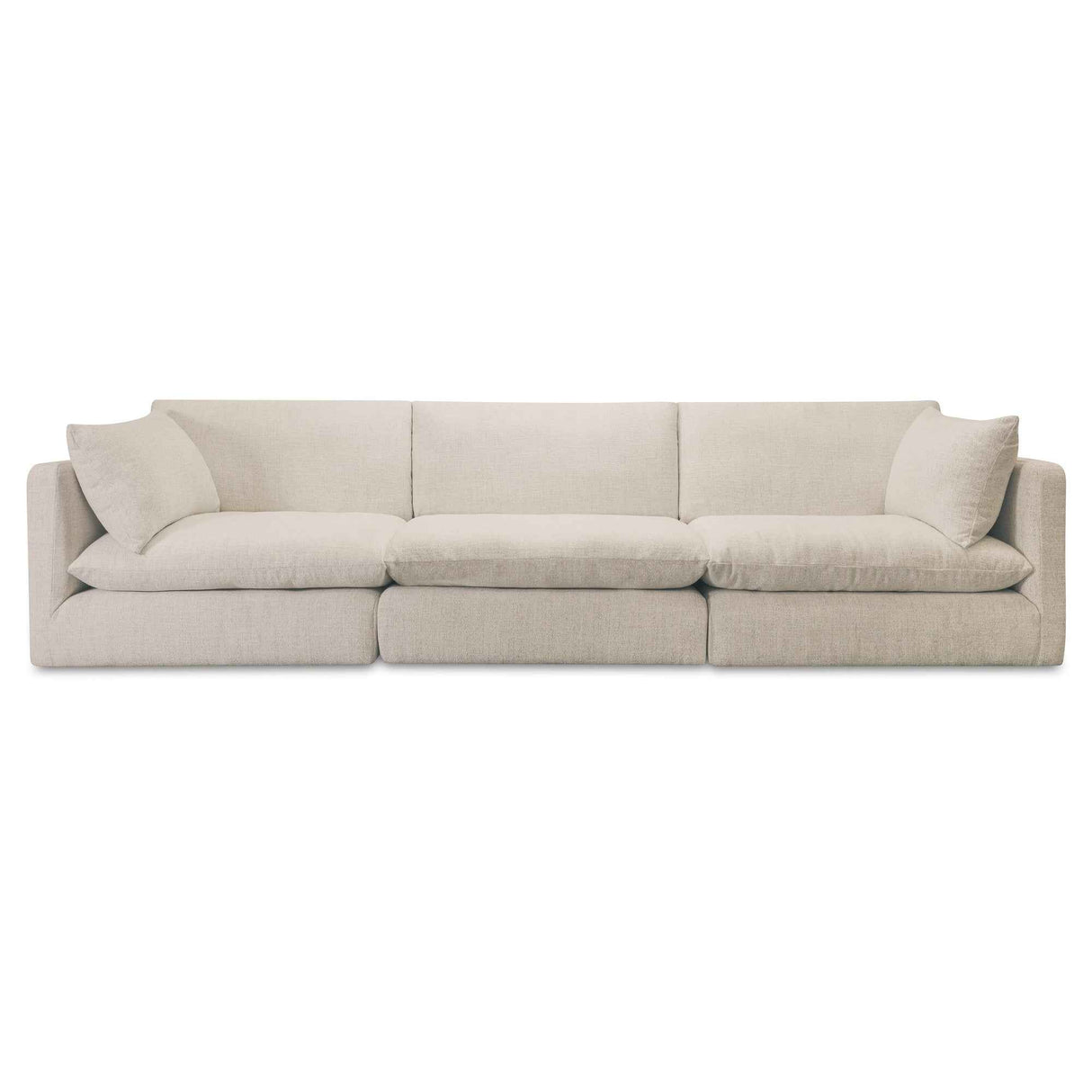 Townes Flecked Ecru Modular Sofa