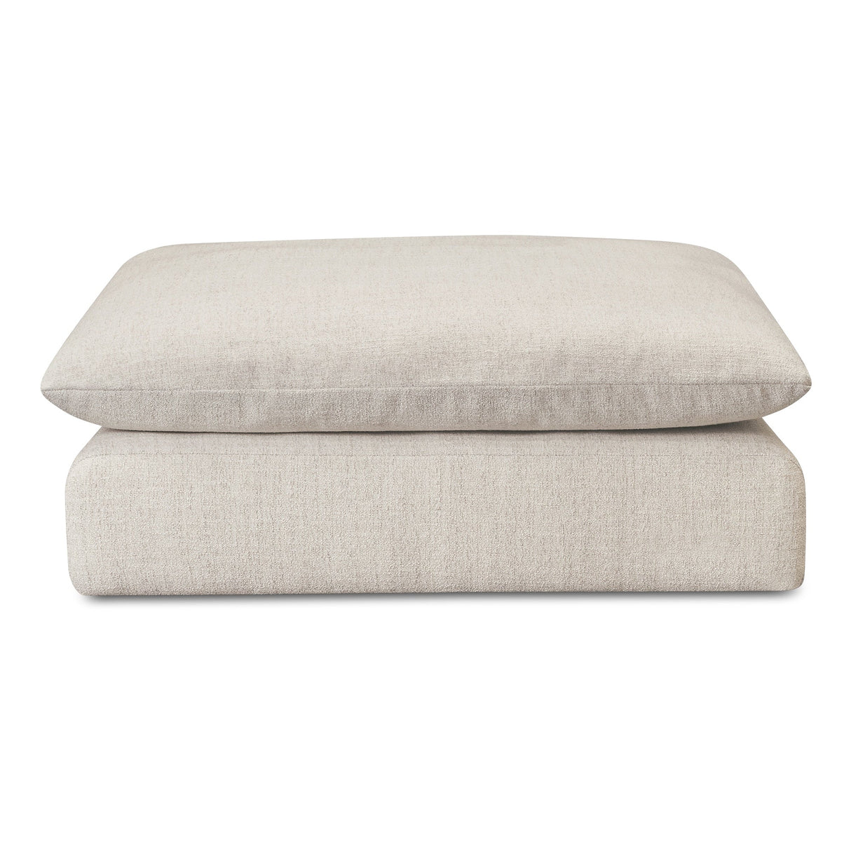 Townes Flecked Ecru Ottoman by MOES at Eve Furniture