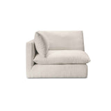 Townes Flecked Ecru Right Arm Facing Chair by Moe's Home at Eve Furniture