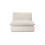 Townes Flecked Ecru Slipper Chair by MOES at Eve Furniture