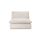 Townes Flecked Ecru Slipper Chair by Moe's Home at Eve Furniture