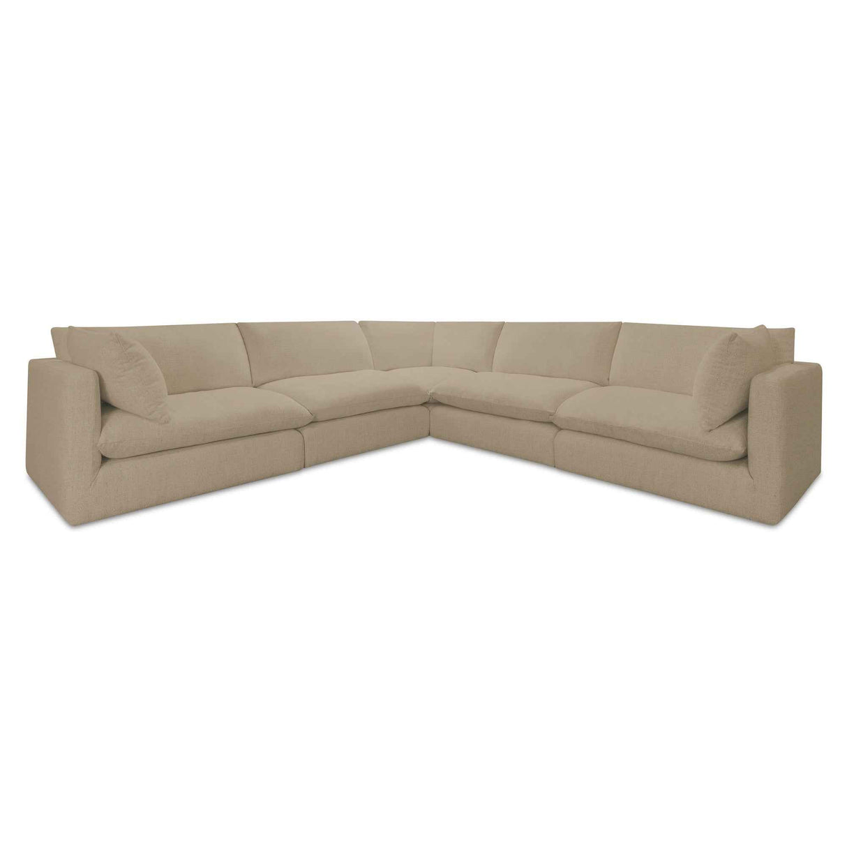 Townes Sand Classic L Modular Sectional by Moe's Home at Eve Furniture