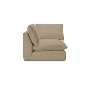 Townes Sand Corner Chair by MOES at Eve Furniture