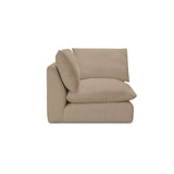 Townes Sand Corner Chair by Moe's Home at Eve Furniture