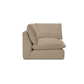 Townes Sand Corner Chair by Moe's Home at Eve Furniture