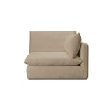 Townes Sand Left Arm Facing Chair by Moe's Home at Eve Furniture
