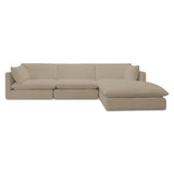 Townes Sand Lounge Modular Sectional by MOES at Eve Furniture