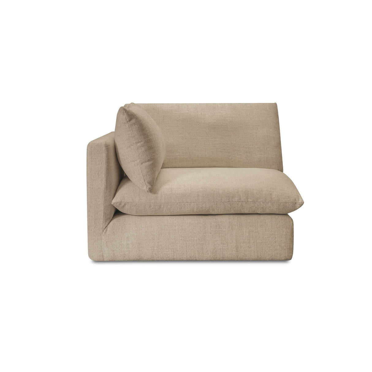 Townes Sand Right Arm Facing Chair by MOES at Eve Furniture