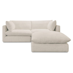 Townes White Nook Modular Sectional by MOES at Eve Furniture