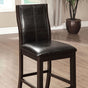 Townsend Brown Cherry Counter Height Chair Set of 2 by Furniture of America at Eve Furniture