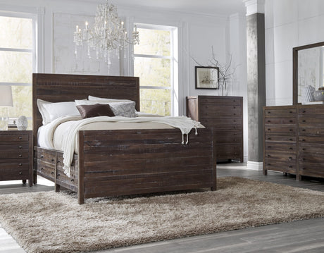 Townsend Java Five Drawer Solid Wood Chest by Modus Furniture at Eve Furniture
