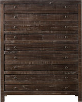 Townsend Java Five Drawer Solid Wood Chest by Modus Furniture at Eve Furniture