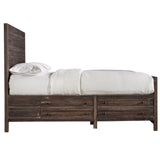 Townsend Solid Wood California King Storage Bed in Java by Modus Furniture at Eve Furniture