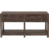 Townsend Solid Wood Console Table in Java by Modus Furniture at Eve Furniture