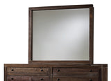 Townsend Solid Wood Mirror in Java by Modus Furniture at Eve Furniture