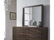 Townsend Solid Wood Mirror in Java by Modus Furniture at Eve Furniture