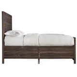 Townsend Solid Wood Queen Panel Bed in Java by Modus Furniture at Eve Furniture