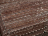Townsend Solid Wood Side Table in Java by Modus Furniture at Eve Furniture