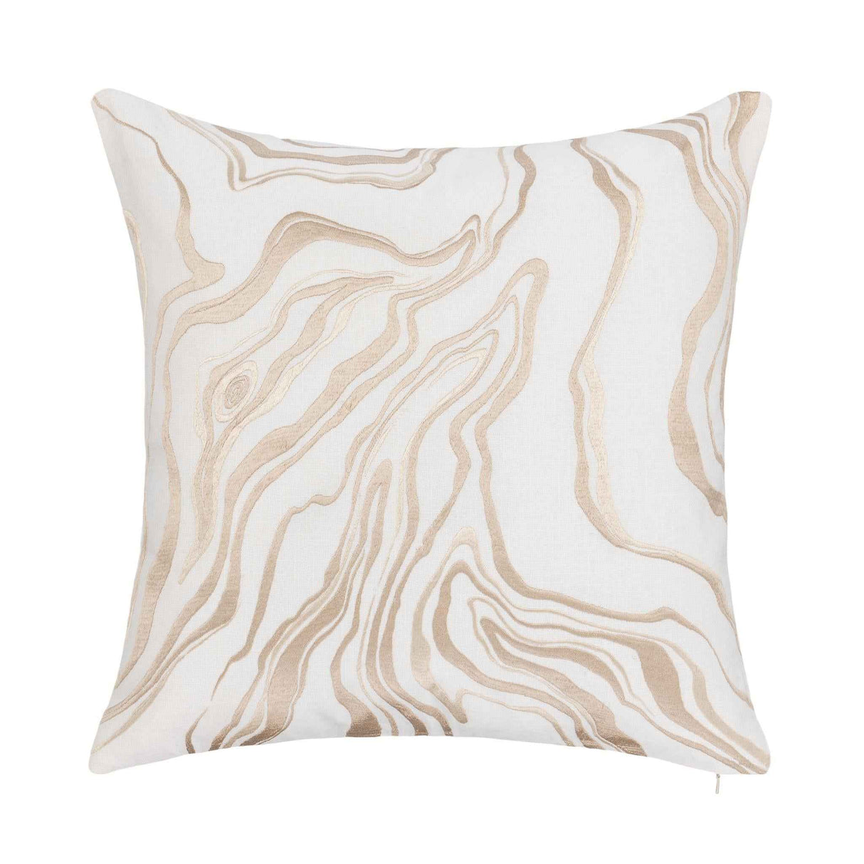 TQ Drift Ivory/Natural 22x22 Throw Pillow (Set of 2) by Classic Home at Eve Furniture