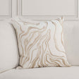 TQ Drift Ivory/Natural 22x22 Throw Pillow (Set of 2) by Classic Home at Eve Furniture