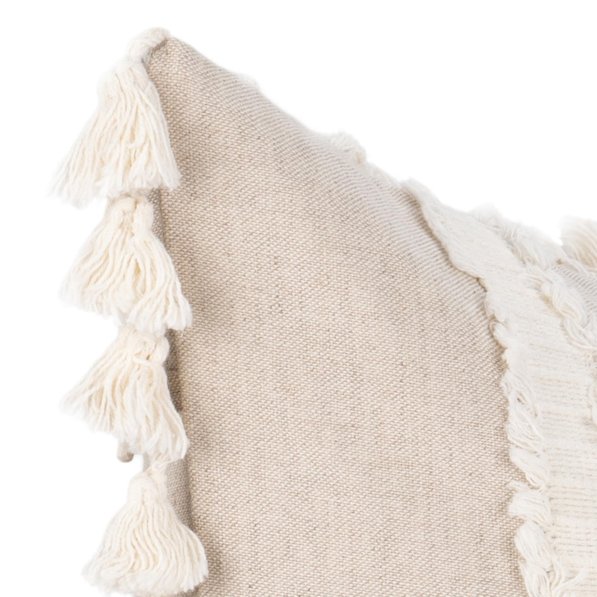 TQ Edisto Natural/Ivory Multiple Sizes Throw Pillow (Set of 2) by Classic Home at Eve Furniture
