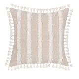 TQ Edisto Natural/Ivory Multiple Sizes Throw Pillow (Set of 2) by Classic Home at Eve Furniture