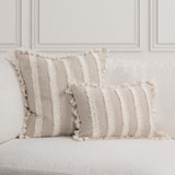 TQ Edisto Natural/Ivory Multiple Sizes Throw Pillow (Set of 2) by Classic Home at Eve Furniture