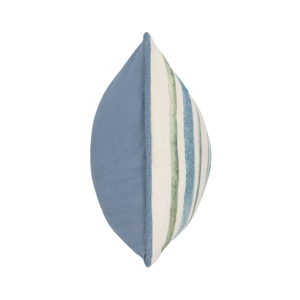 TQ Harbor Blue/Green Stripe Multiple Sizes Throw Pillow (Set of 2) by Classic Home at Eve Furniture