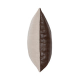 TQ Leather Seston Brown 20x20 Throw Pillow (Set of 2) by Classic Home at Eve Furniture